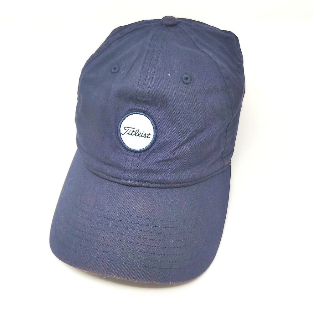 New Titleist Hat Adjustable Navy Blue Abacoa Golf Club Jupiter Florida